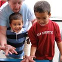 Grandkids at the Humboldt Marine Lab - 1